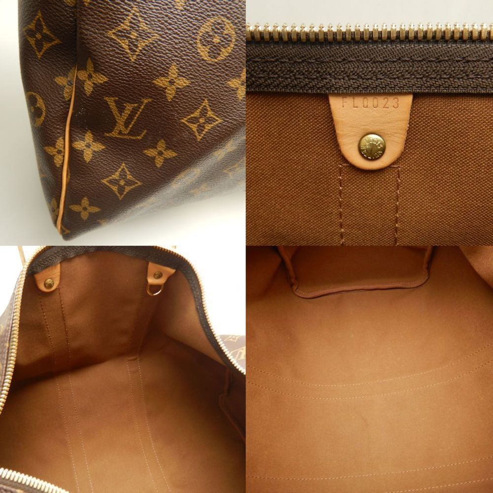 LOUIS VUITTON Brown Monogram Boston Bag - Picture 9 of 10